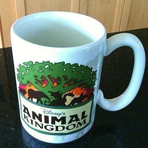 Disney Animal Kingdom Coffee Mug Tree of Life Park Souvenir Cup Dinosaur Gift